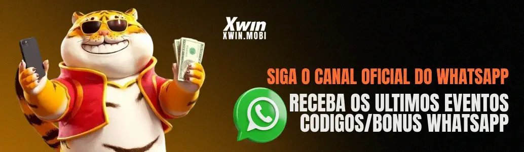 Siga o canal oficial do WhatsApp