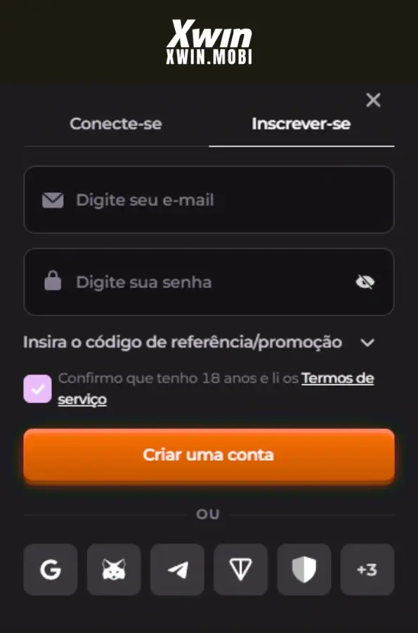 Passo a passo do XWIN registro